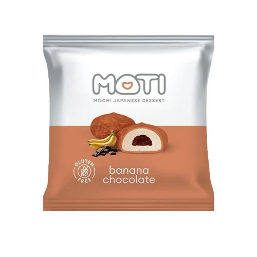 Японский десерт MOTI банан и шоколад
