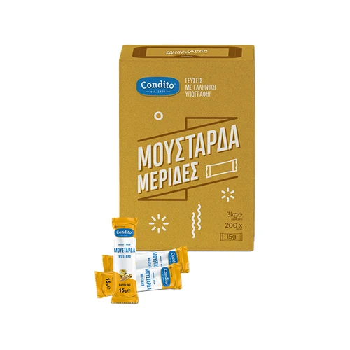 Mustar portionat "Condito"