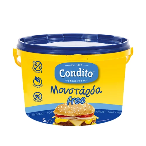 Mustar - FREE (fara gluten/conserv.) "Condito"
