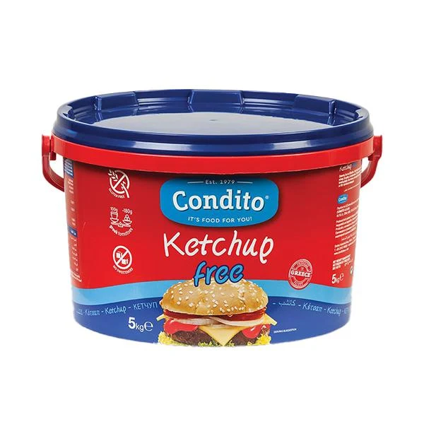 Ketchup - FREE (fara gluten/indulcitori) "Condito" 2
