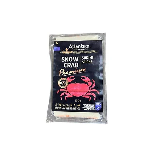 Bastoanașe surimi cu aromă de crab de zăpadă "Atlantika" Premium