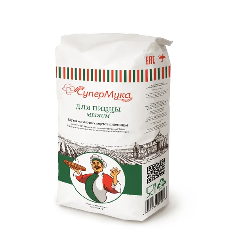 Faina de grau grad super "Super-Muka" - Pizza-medium