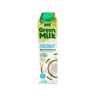 Молоко растительное на ячменно-нутовой основе "GreenMilk" - кокосовое 2