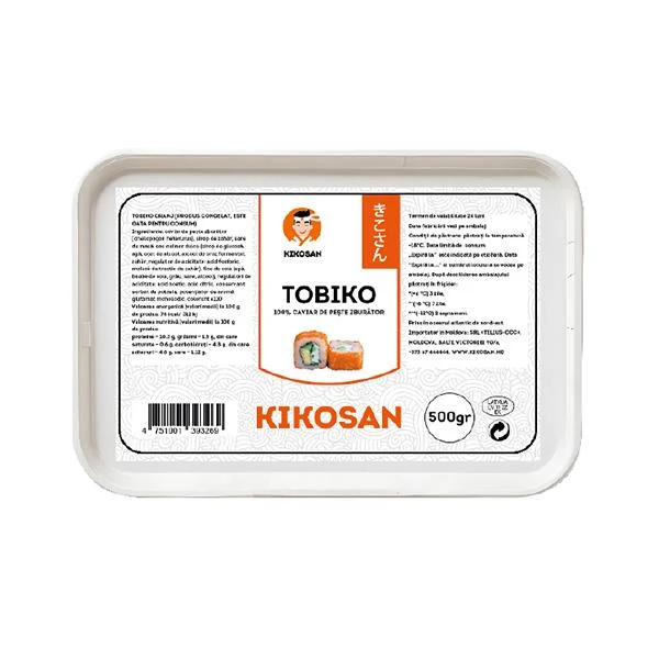 Caviar tobiko peste zburator "Kikosan" orange 2