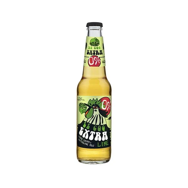 Пиво "Le Coq" Lime 0% 2