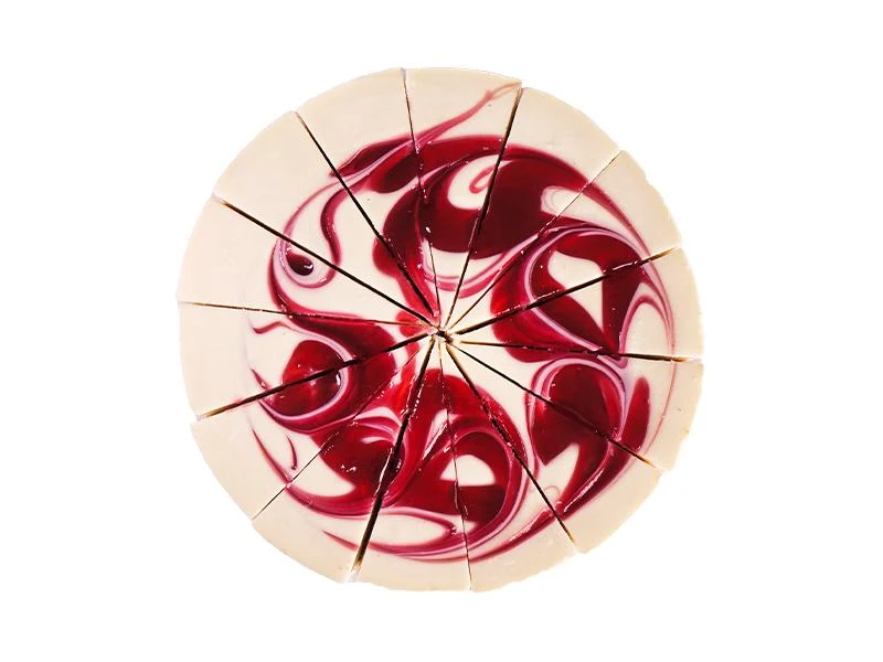Cheesecake «New York сu capsune» 4