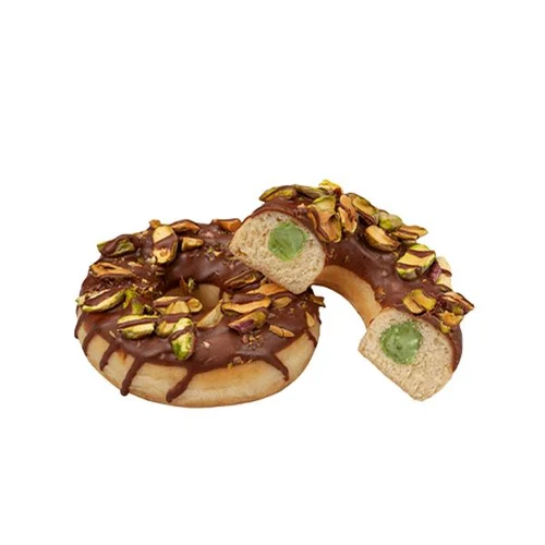 Don Pistachio Donut (umpl. fistic glazurat cu fistic)